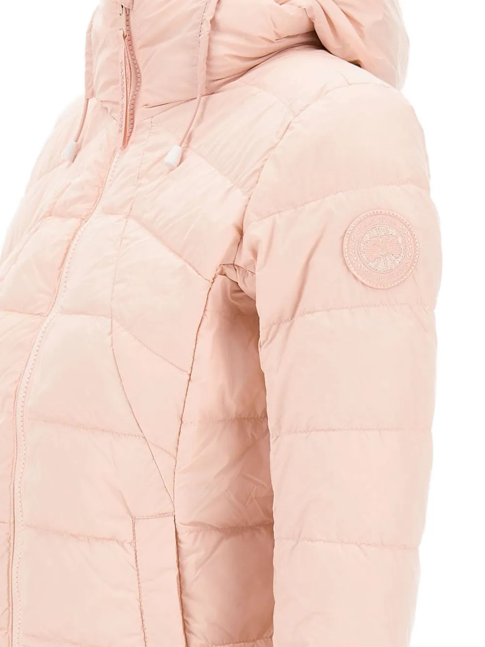 Canada Goose Abbott Hooded Puffer Jacket In Pink