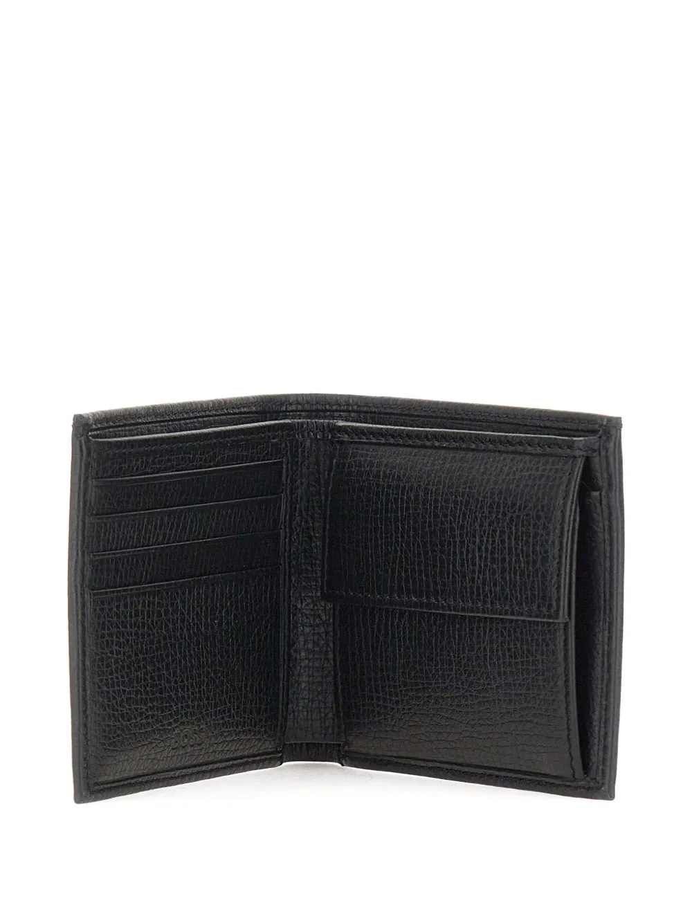 Hugo Boss Leather Wallet In Black