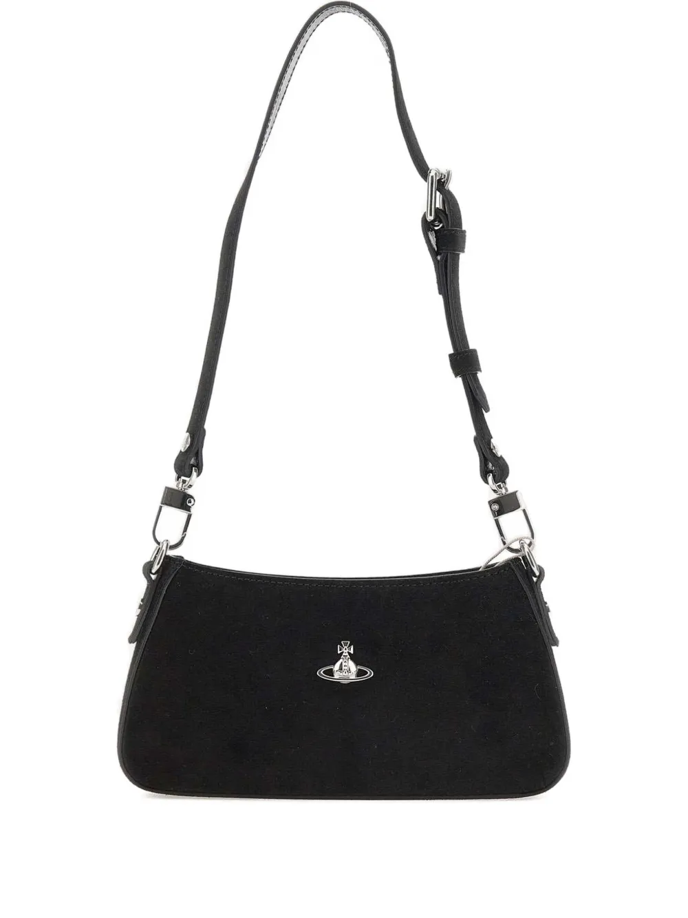 Vivienne Westwood Tasha leather shoulder bag | Black | Image 1