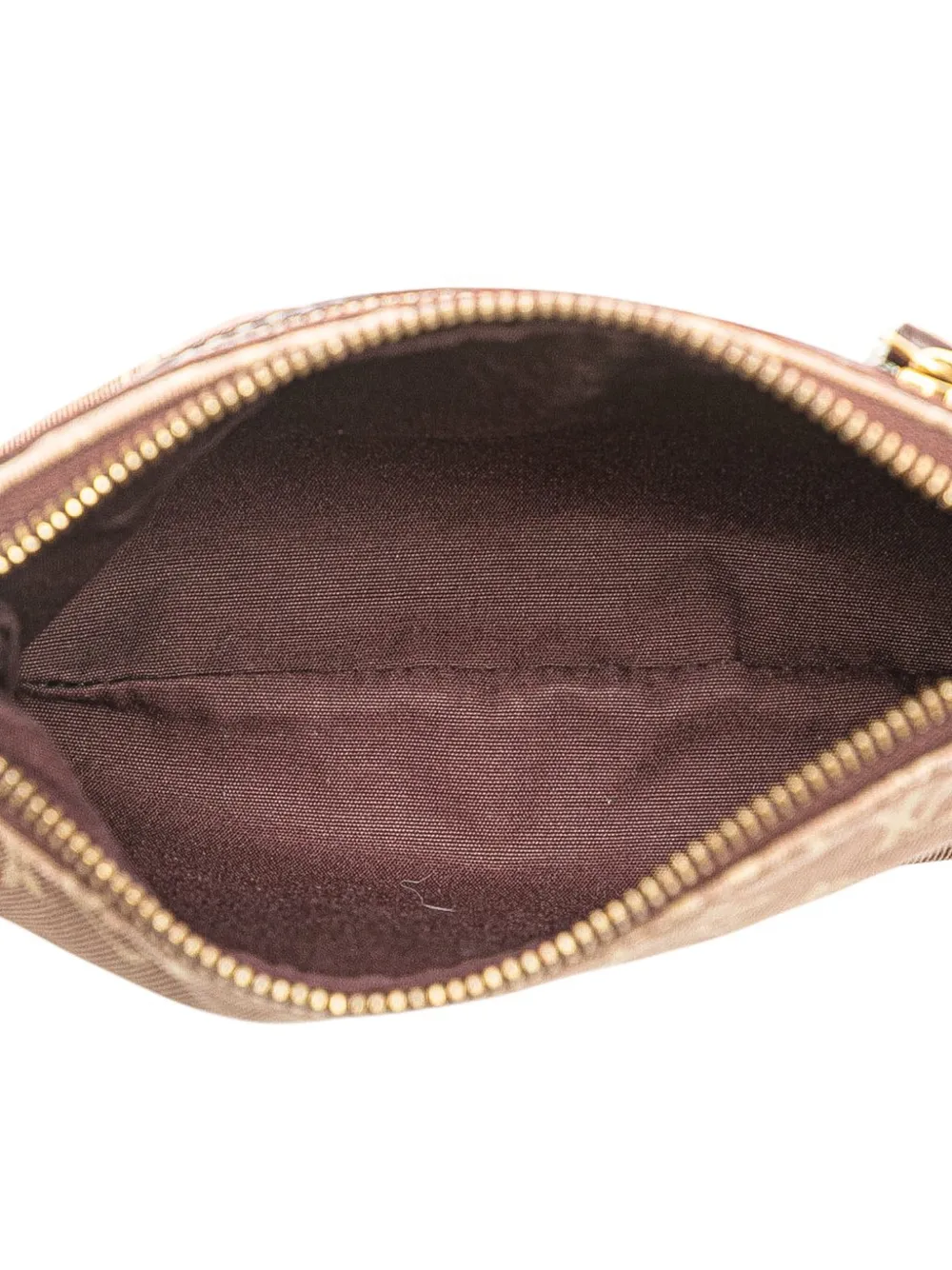 Pre-owned Louis Vuitton 2010 Monogram Idylle Mini Pochette Accessoires Handbag In Pink