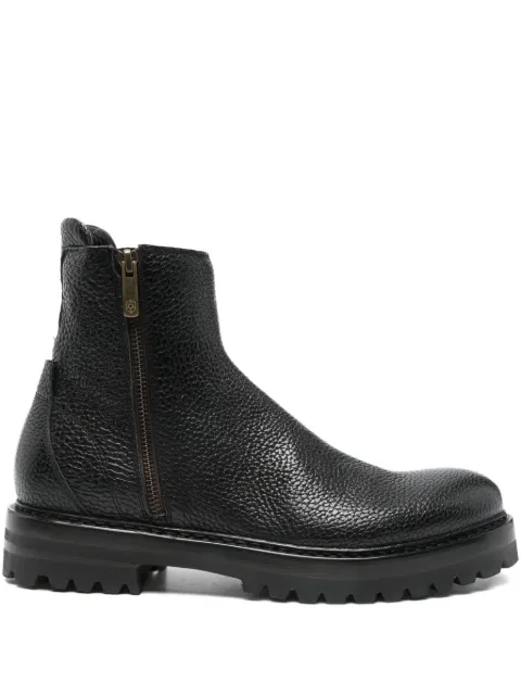 Silvano Sassetti textured ankle boots