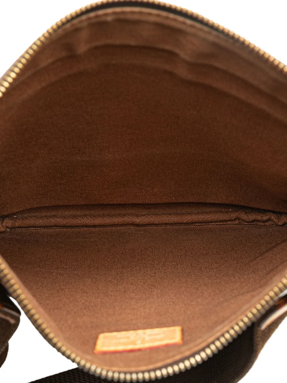 Pre-owned Louis Vuitton 2006 Monogram Bosphore Pochette Crossbody Bag In Brown