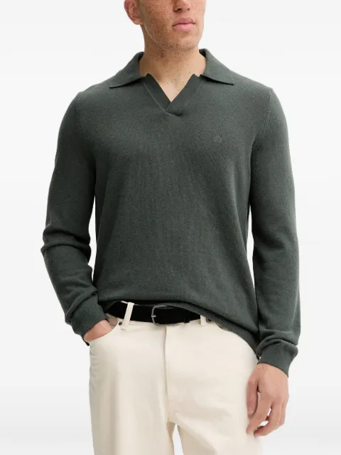 Marc O'Polo pull à col v et logo