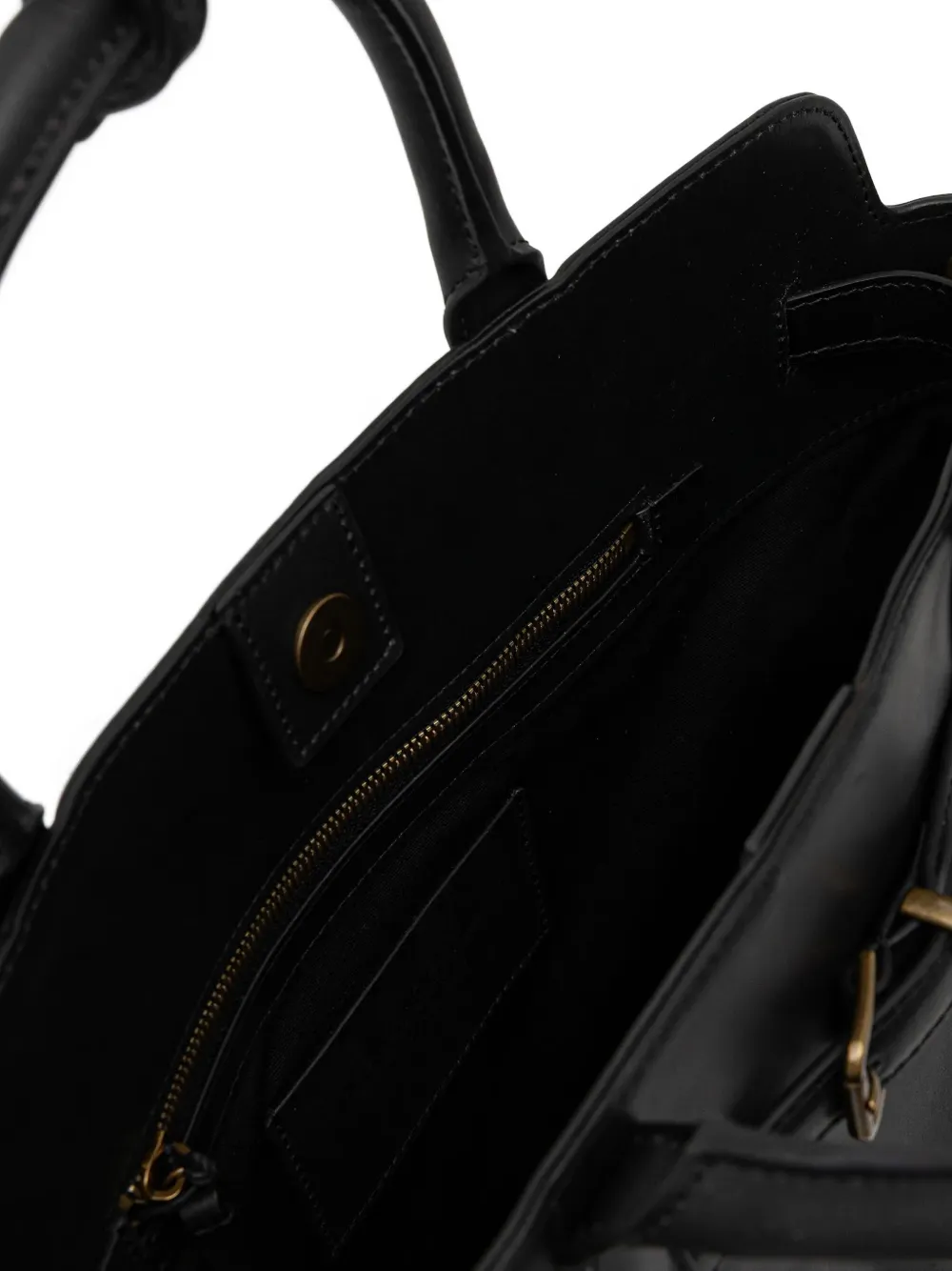 Medium Logo-Detail Tote Bag