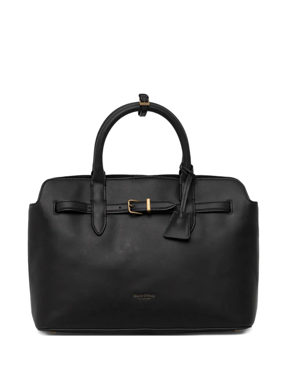 Marc O'Polo medium logo-detail tote bag | Black | Image 1