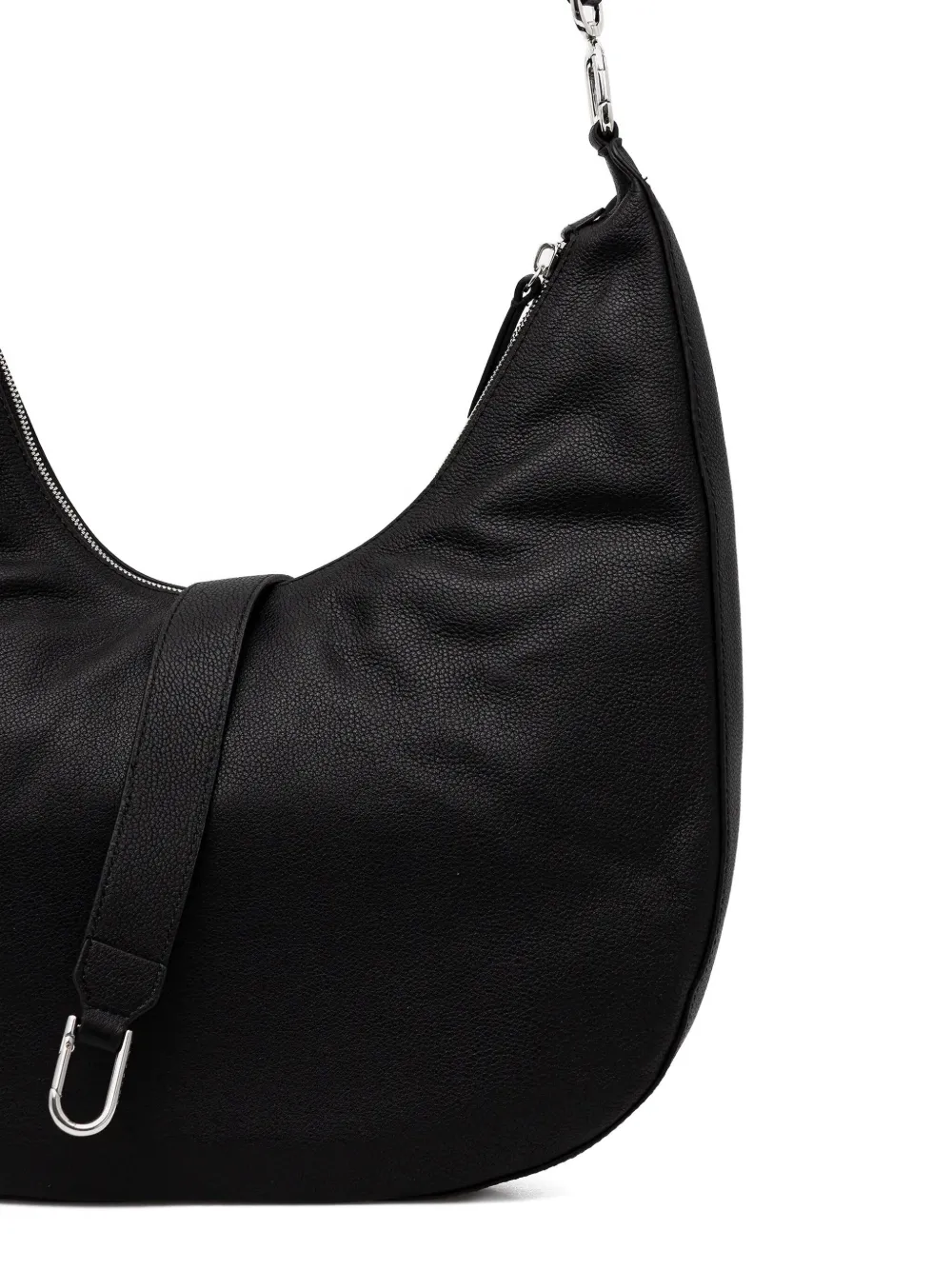 Marc O'polo Zip Shoulder Tote Bag In Black
