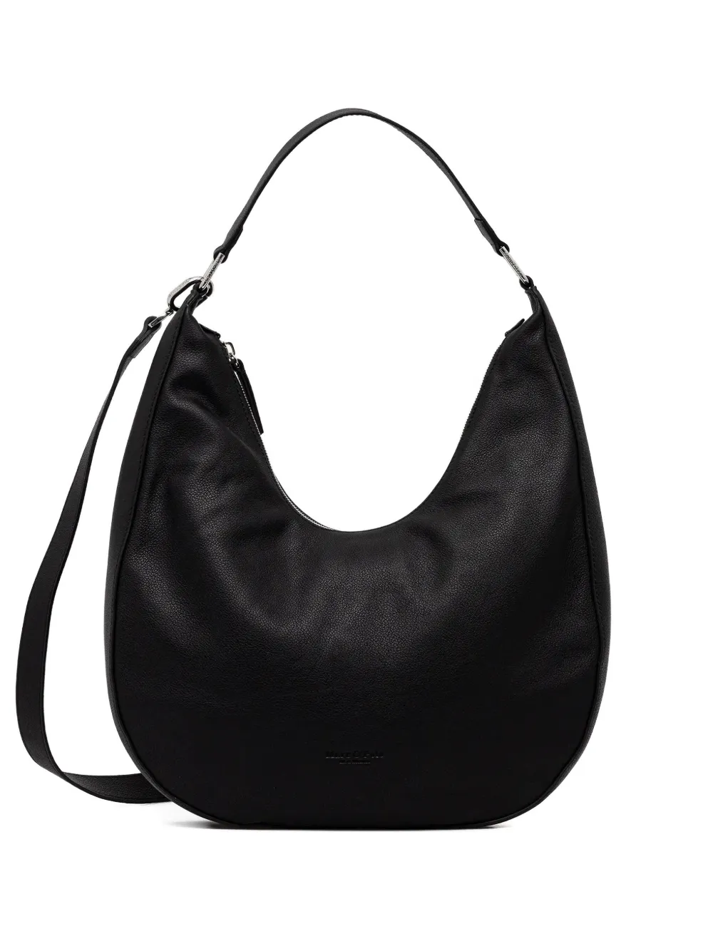 Marc O'polo Zip Shoulder Tote Bag In Black