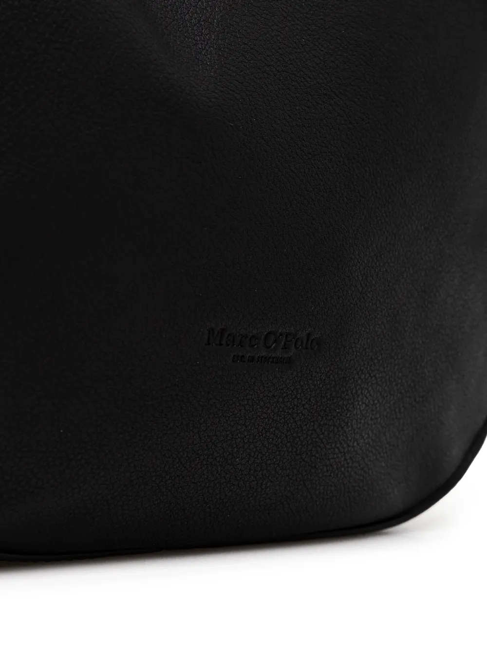 Marc O'polo Zip Shoulder Tote Bag In Black