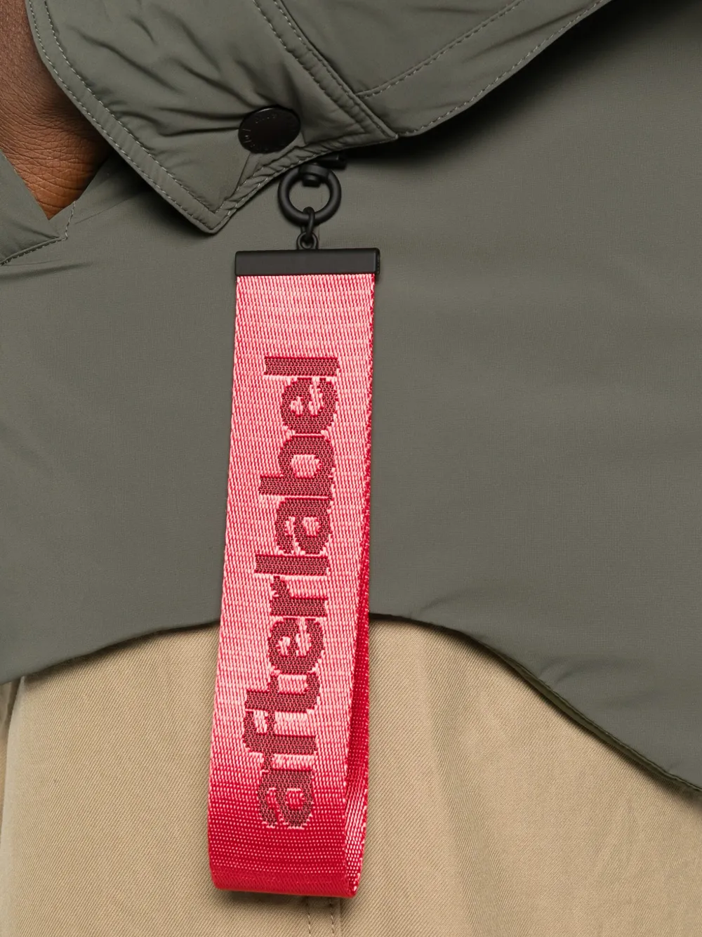 AFTER LABEL Belluno jack met knopen Grijs