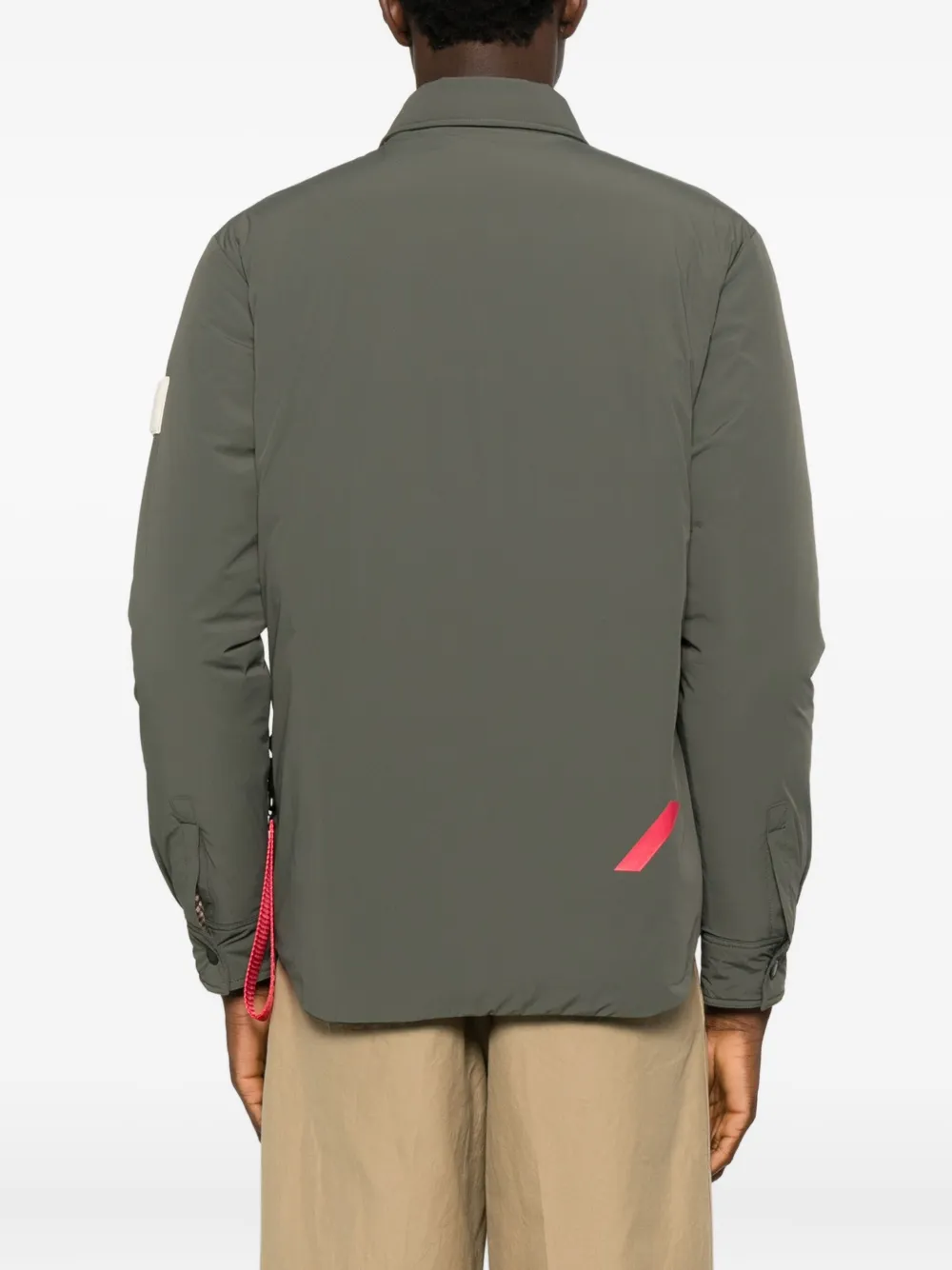 AFTER LABEL Belluno jack met knopen Grijs