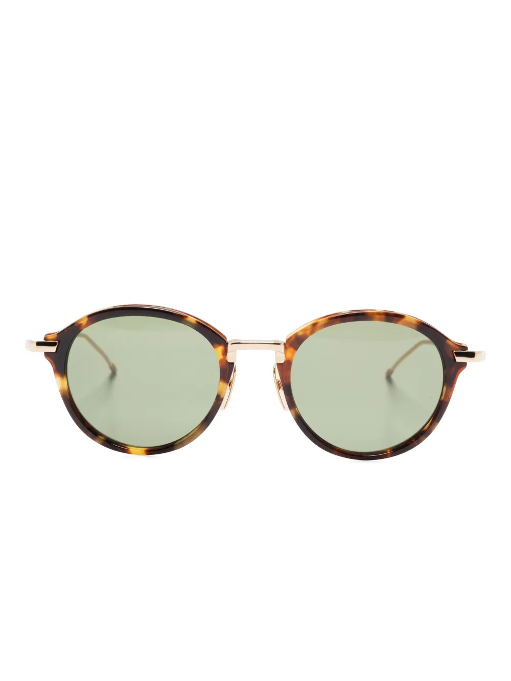 Thom Browne Eyewear round-frame sunglasses | Brown | Image 1