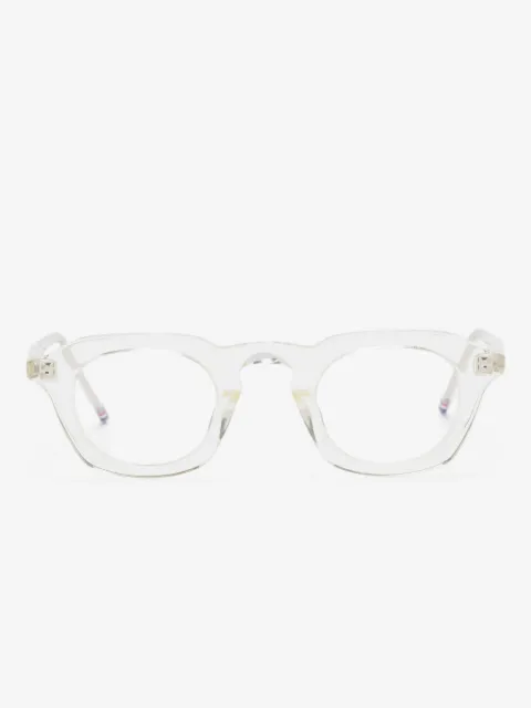 Thom Browne Eyewear Bril met doorzichtig montuur