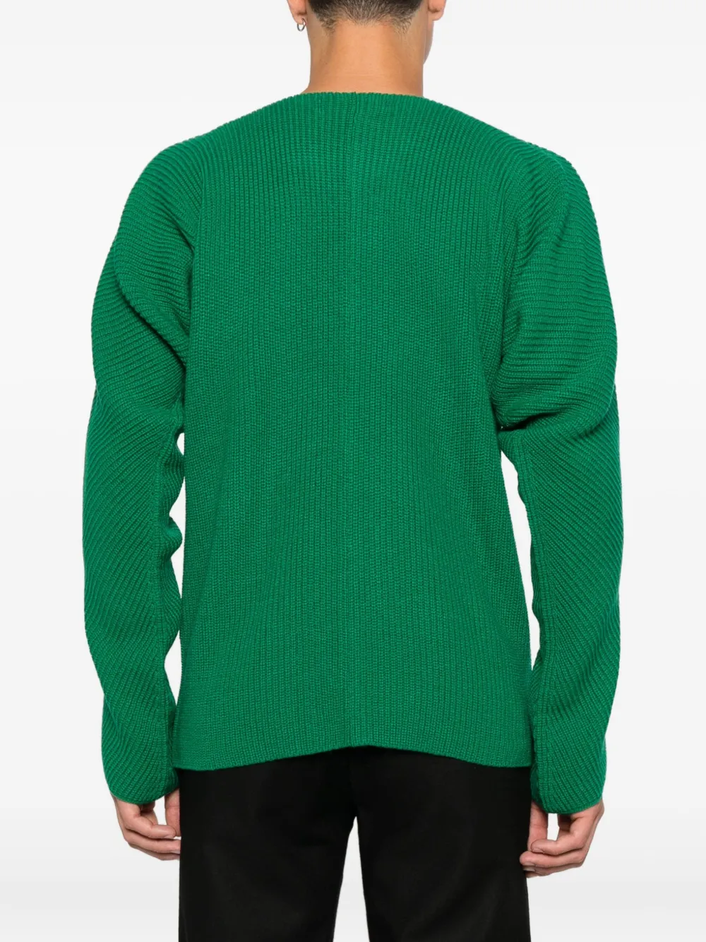 Comme Des Garçons Shirt Ribgebreide trui Groen