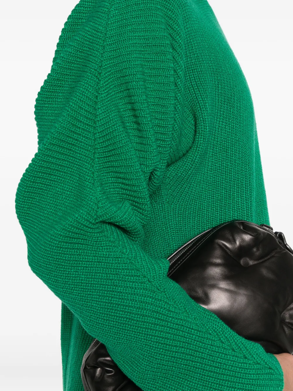 Comme Des Garçons Shirt Ribgebreide trui Groen