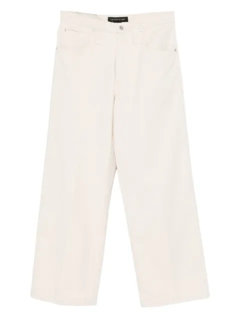 FEDERICO CINA jeans con uvas estampadas