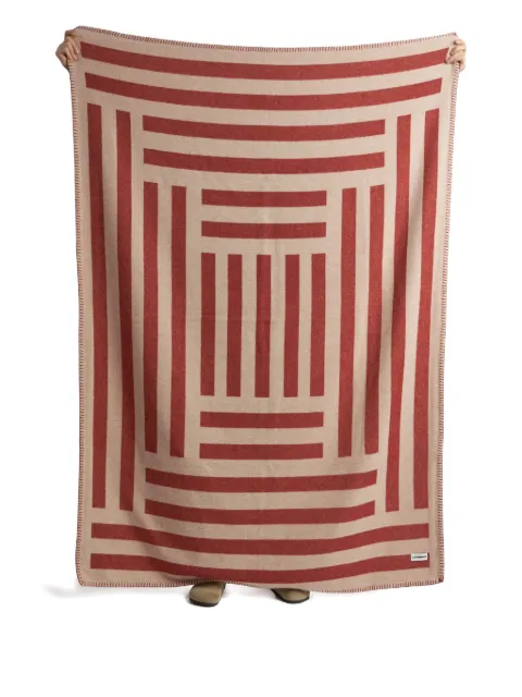 Lagomoro RICCI striped blanket (200cm x 140cm)
