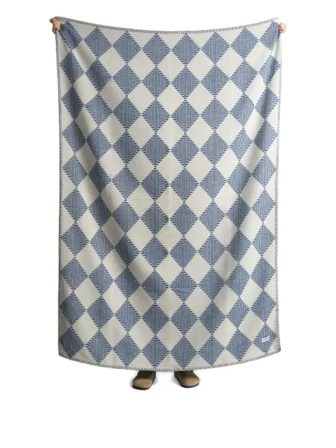 Lagomoro ARGYLE patterned blanket (200cm x 140cm)