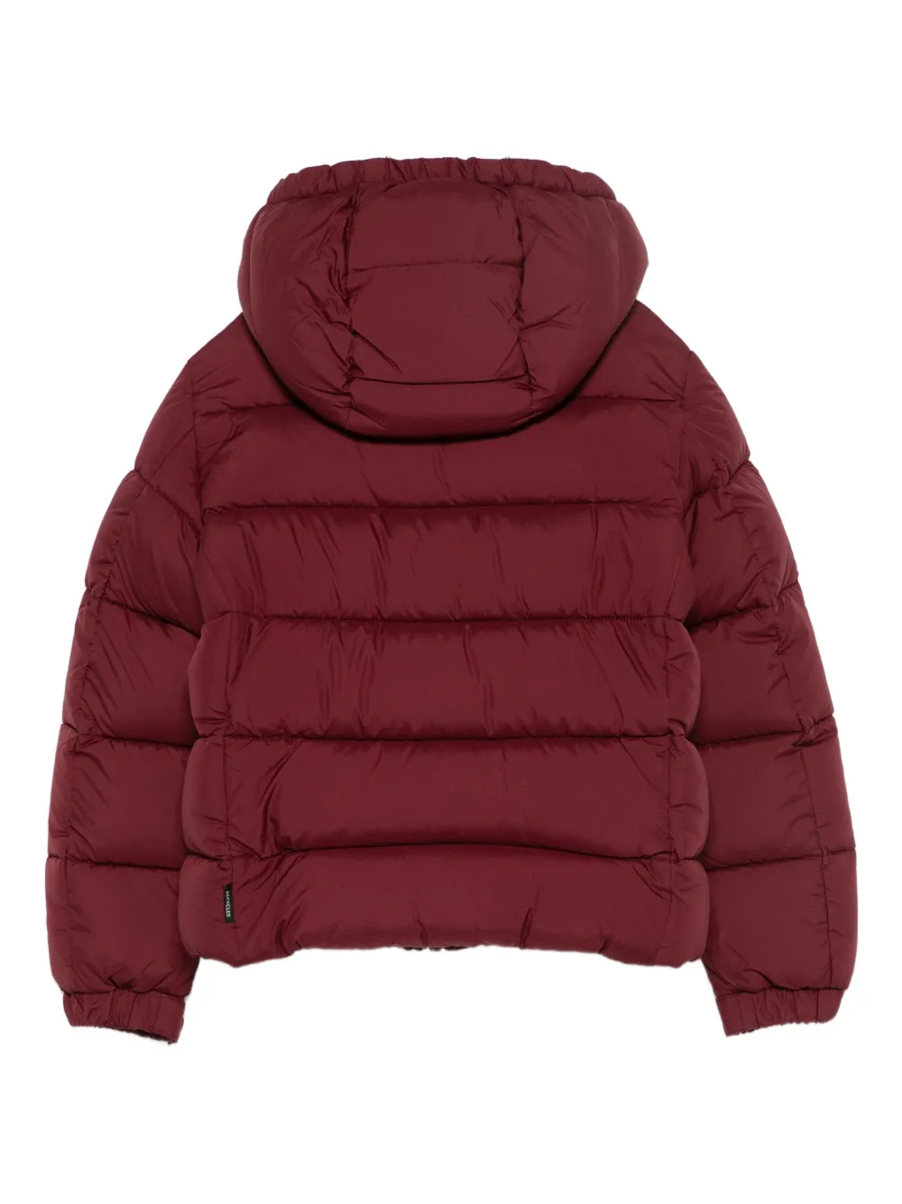 Save The Duck Hooded Jacket In Burgundy