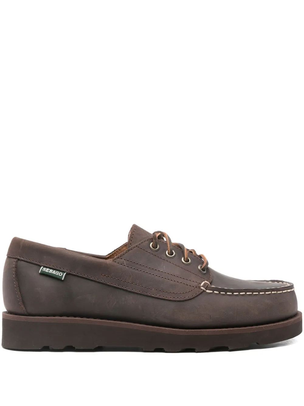 Sebago Leren loafers Bruin