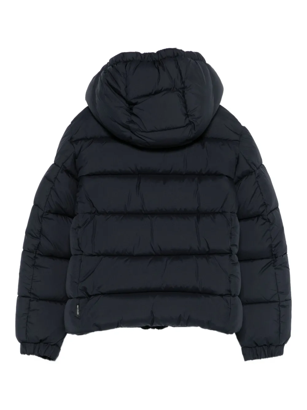 Save The Duck Hooded Padded Jacket In Blue