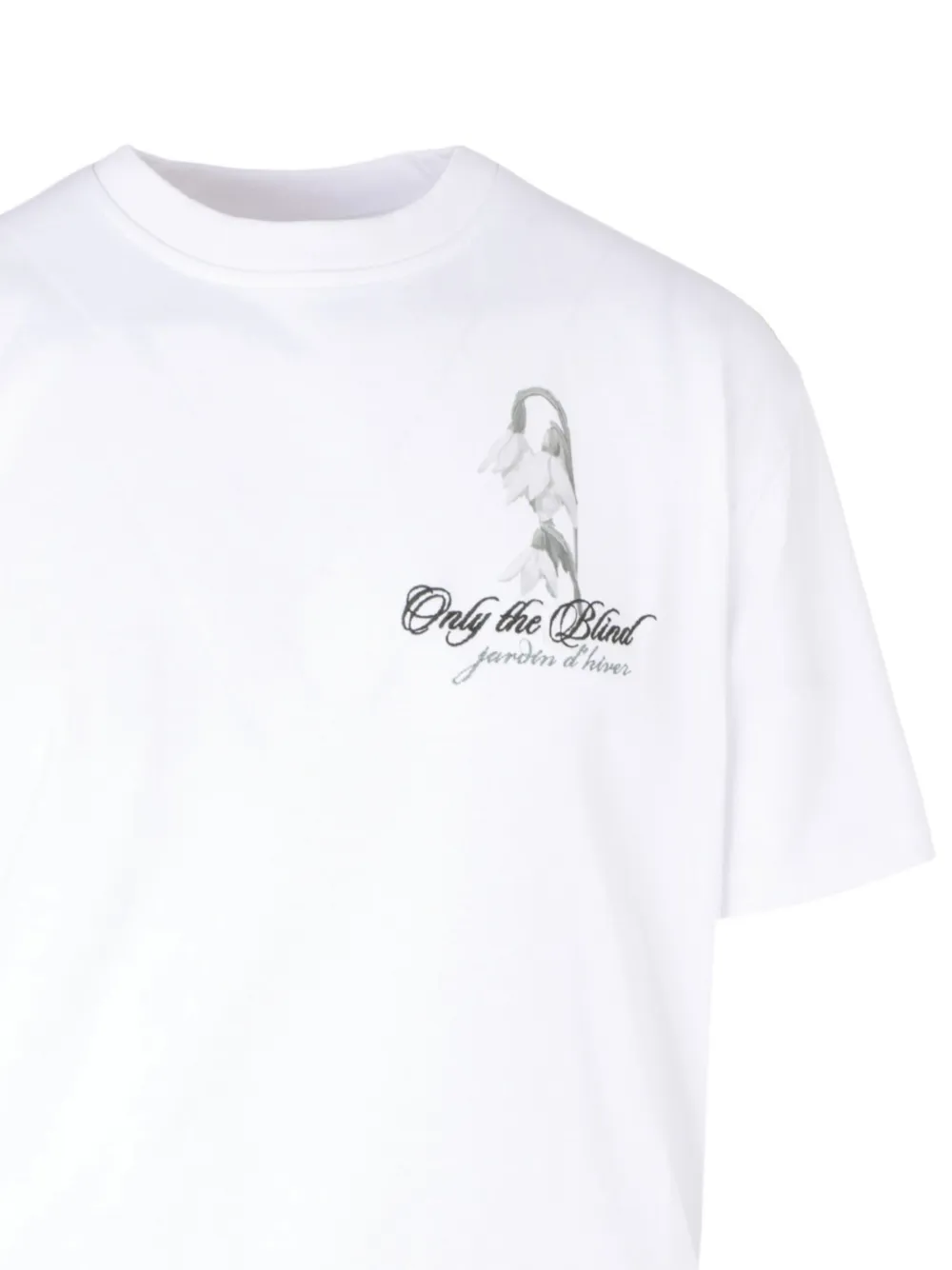 Only The Blind Frosted Blossom T-shirt In White