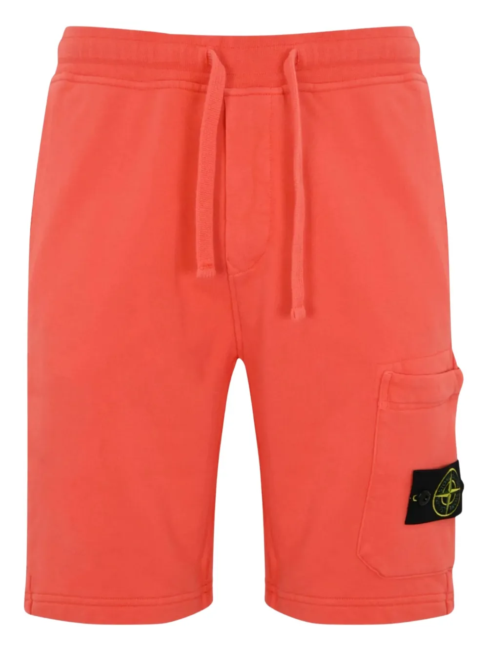 Stone Island Compass-badge track shorts | Orange | Image 1