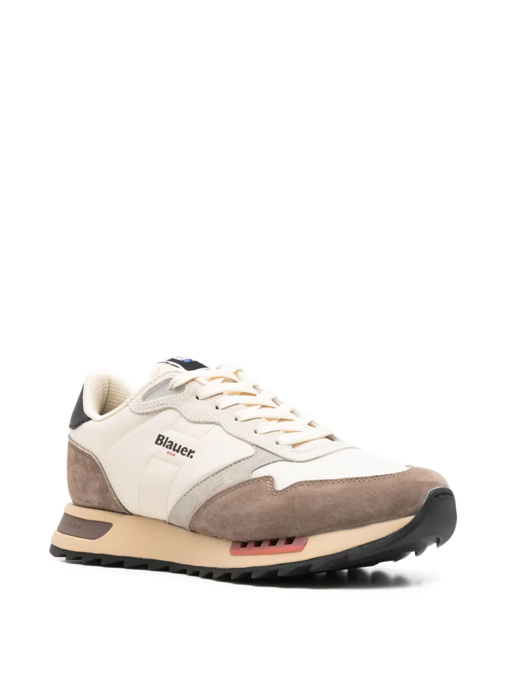 Blauer leather lace-up low-top sneakers | Low-Tops | Image 2