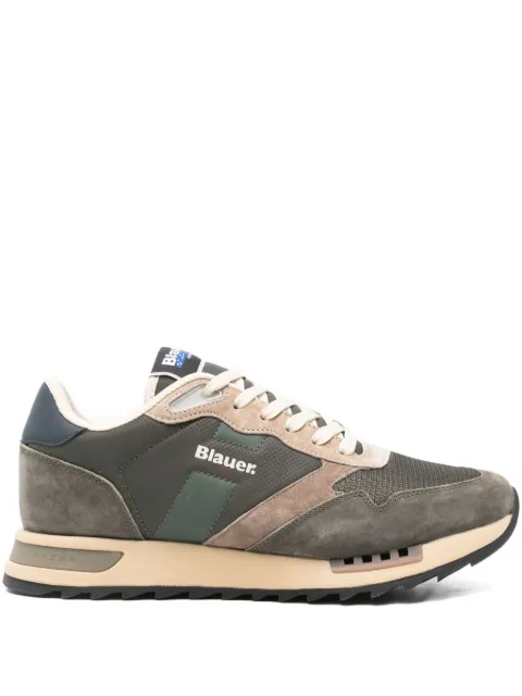 Blauer panelled low-top sneakers