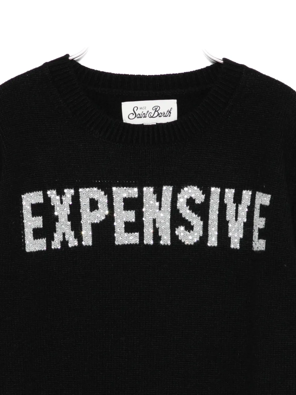 Mc2 Saint Barth Crew-neck Sweater In Black