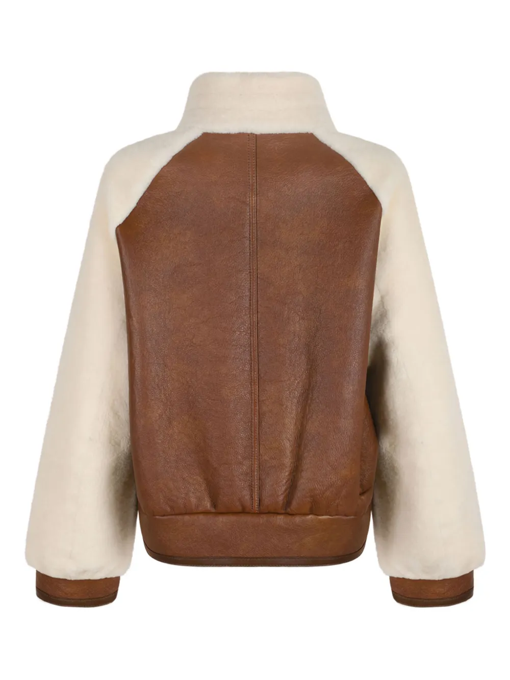 Antonio Arnesano zip-up panelled jacket | Faux Fur & Shearling Jackets | Image 2
