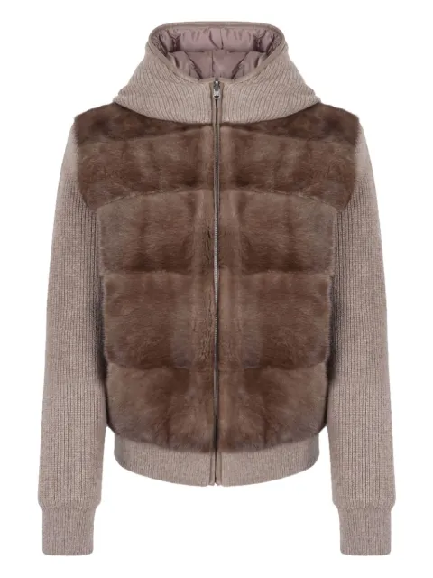 Antonio Arnesano hooded zip-up cardigan