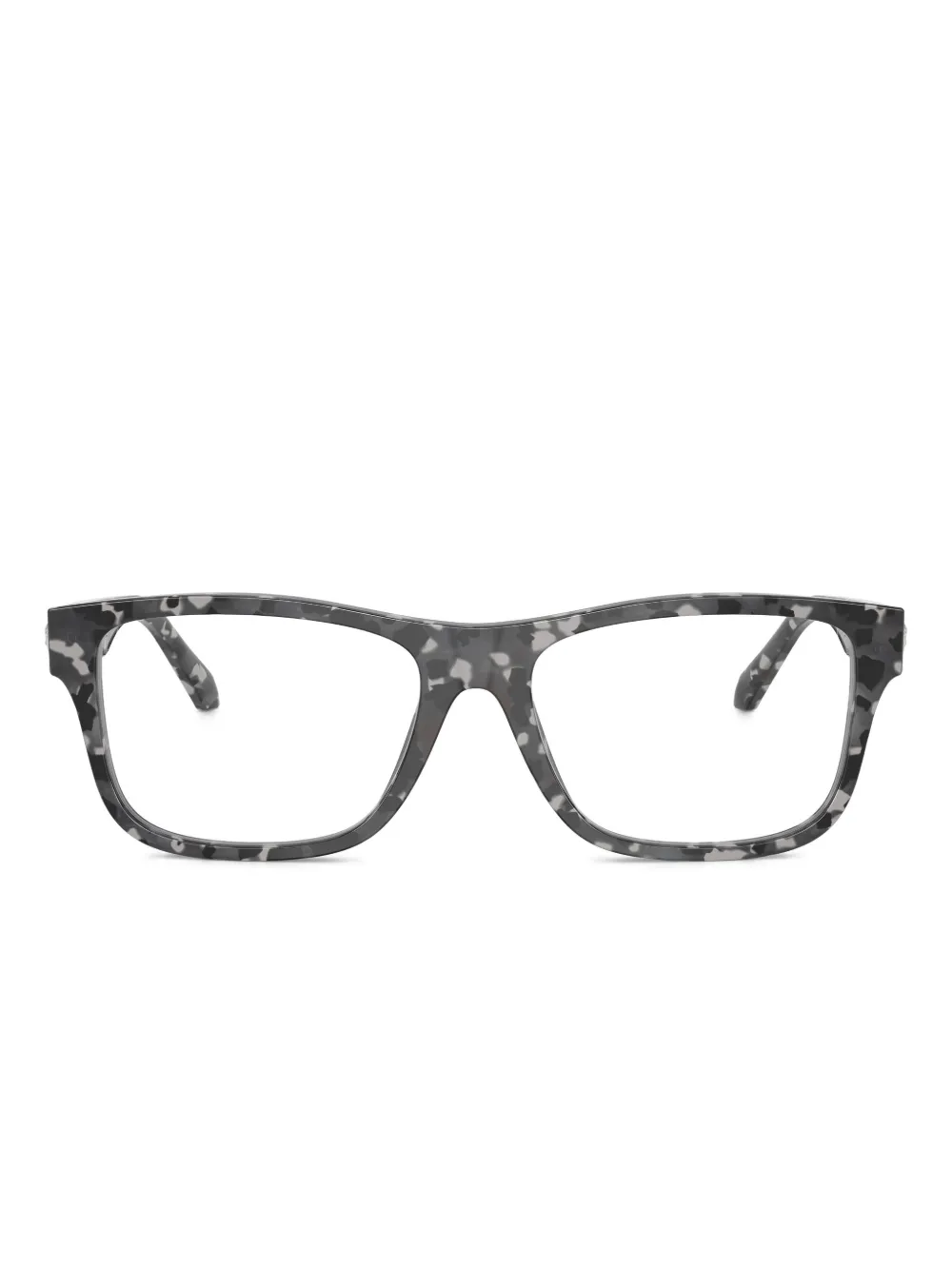 Versace Eyewear square-frame glasses | Grey | Image 1