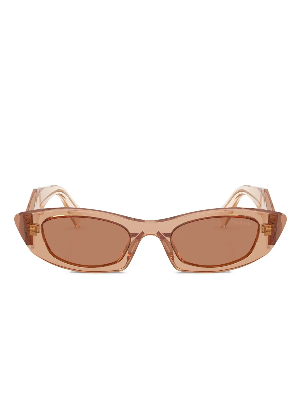 Prada Eyewear oval-frame sunglasses - Arancione