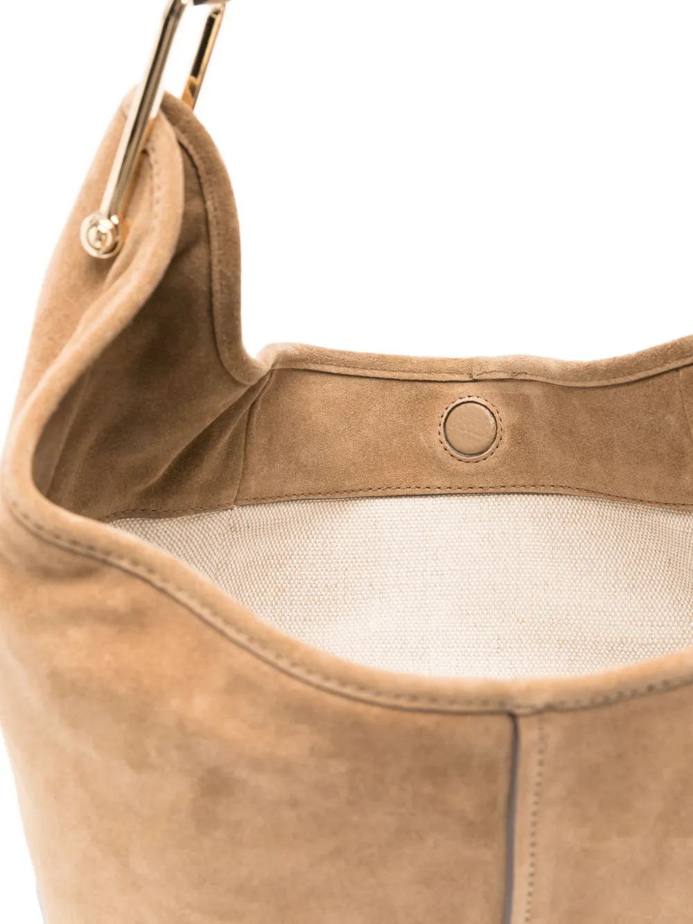 Michael Kors Leather Shoulder Bag In Brown