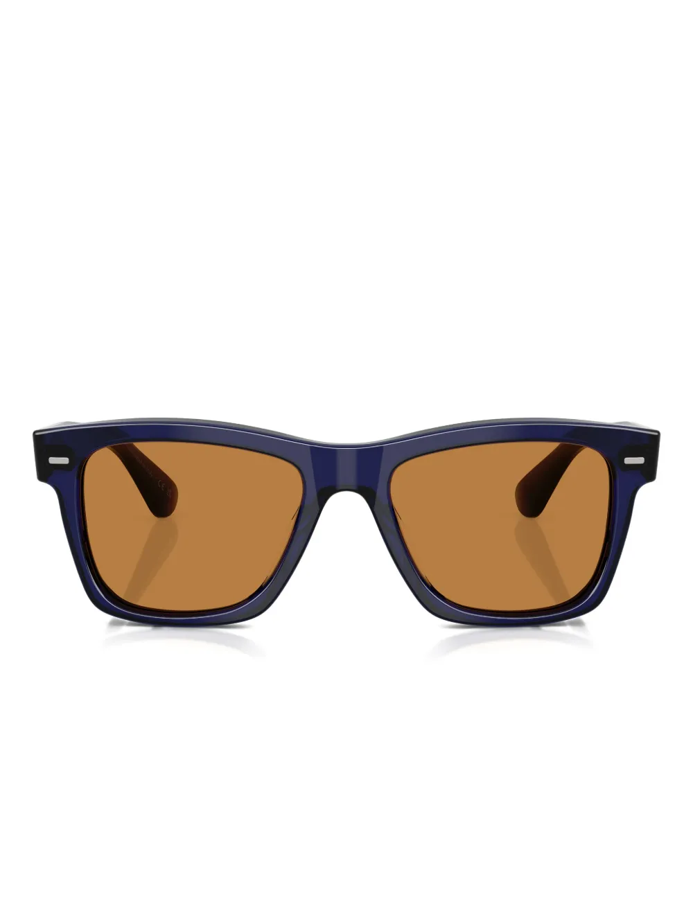 Oliver Peoples square-frame sunglasses - Blu