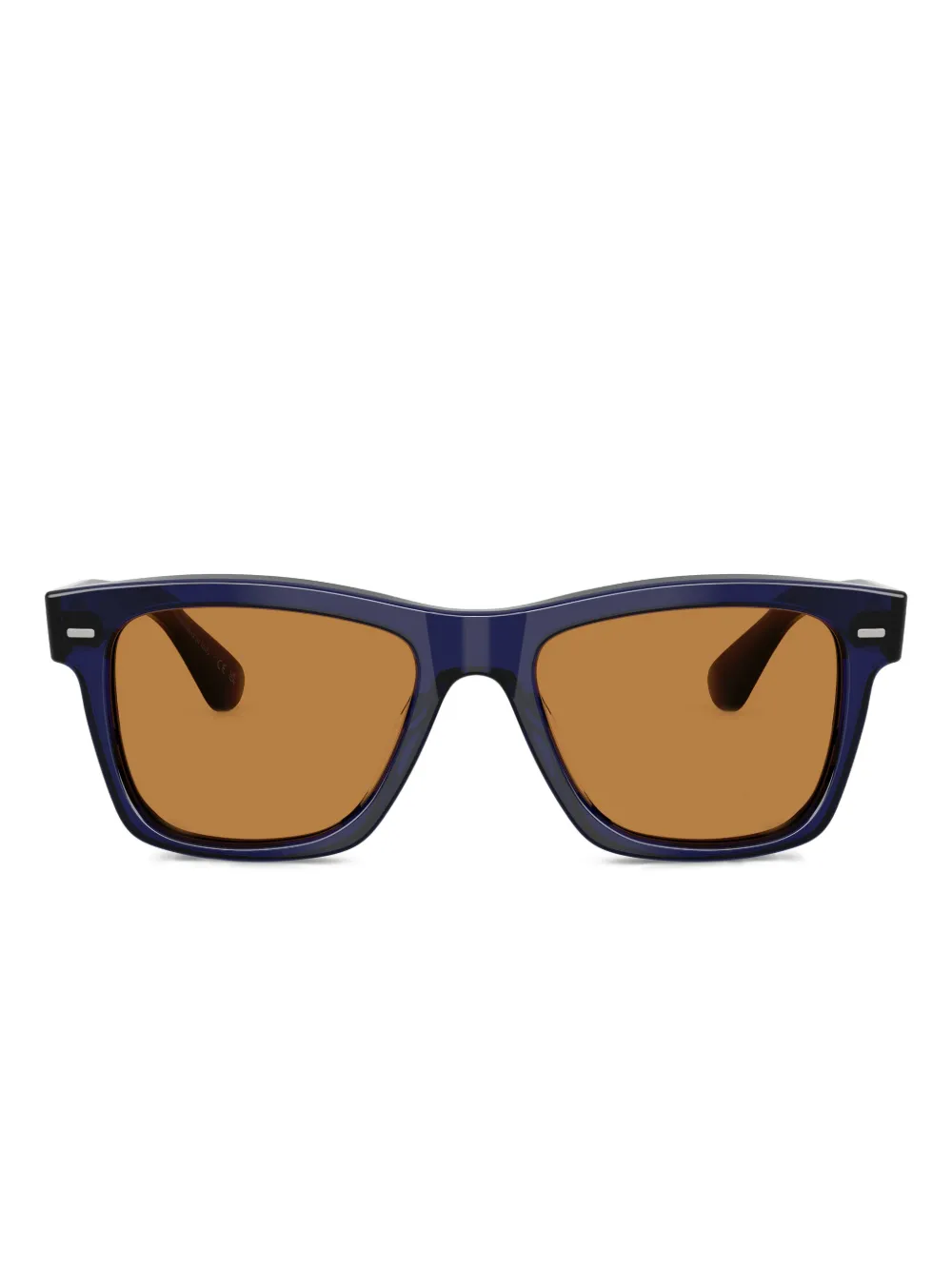 Oliver Peoples square-frame sunglasses - Blu