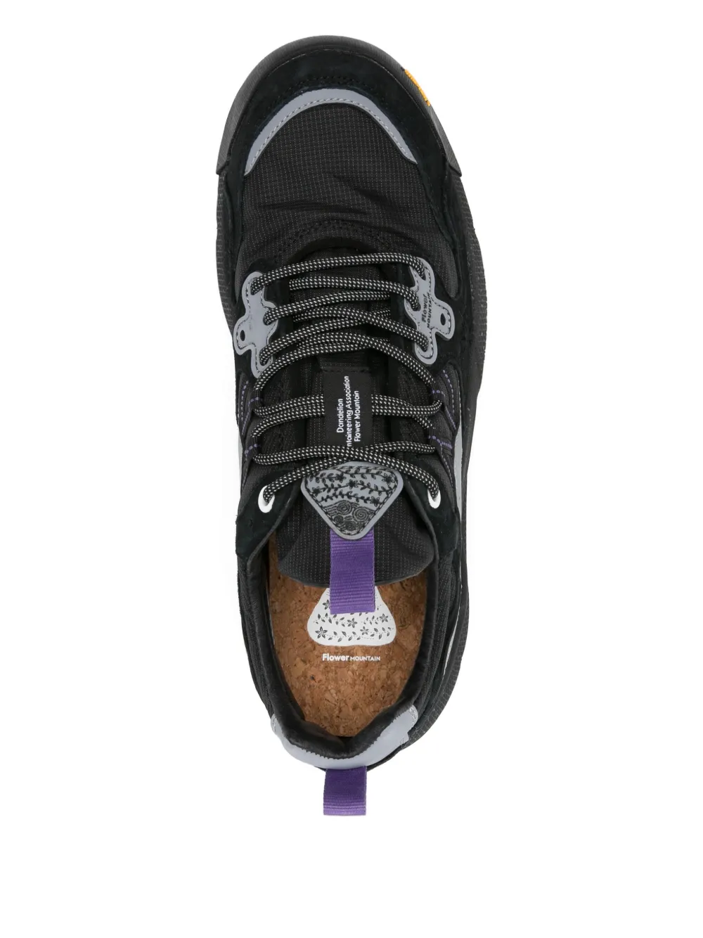 FLOWER MOUNTAIN Yamano 3 sneakers (1A01) Black Anthracite