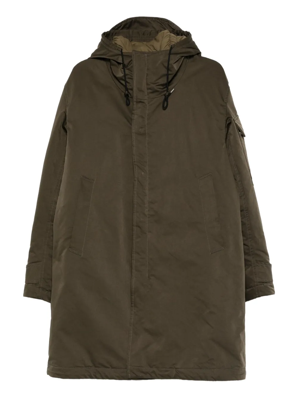 Ten C Rainstorm parka | Green | Image 1