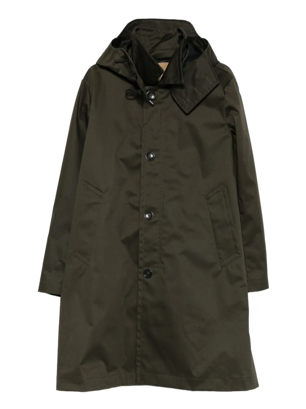 Ten C impermeable con capucha | verde | Image 1