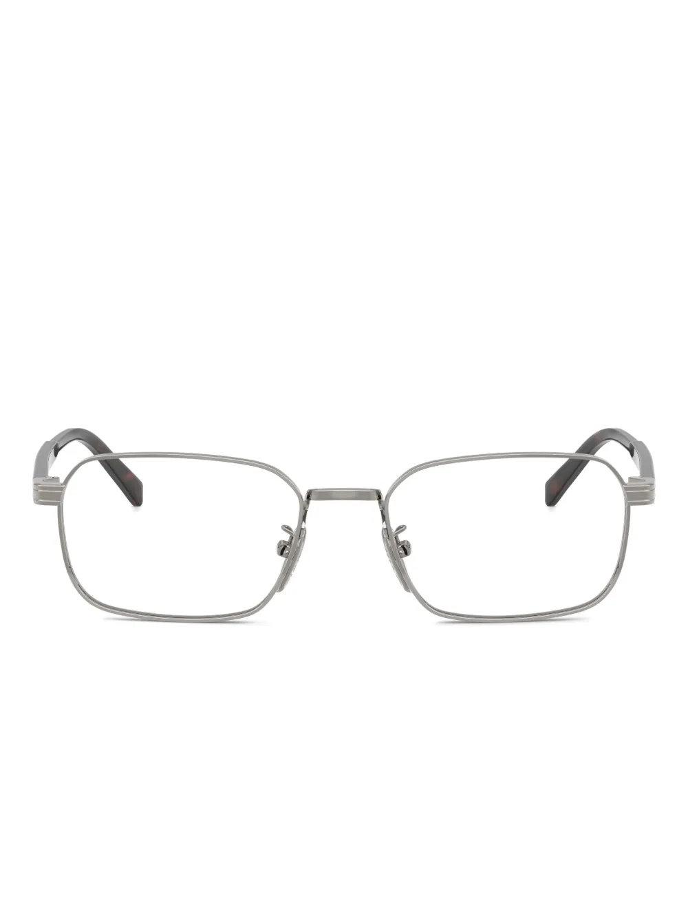 Prada Eyewear lentes con armazón rectangular | marrón | Image 1
