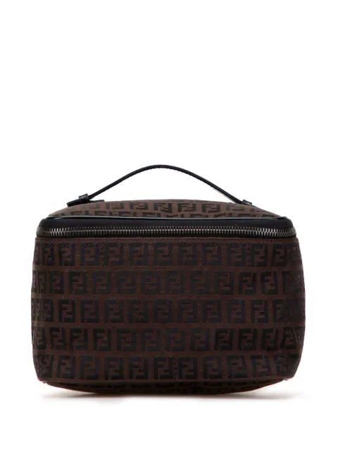 Fendi Pre-Owned 2000-2010 Zucca Canvas vanity bag