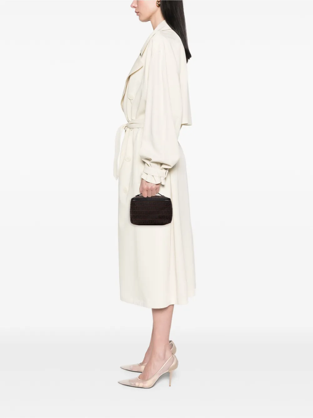 Fendi Pre-Owned 2000-2010 Zucca Canvas vanity bag | Pre-Owned | Image 2
