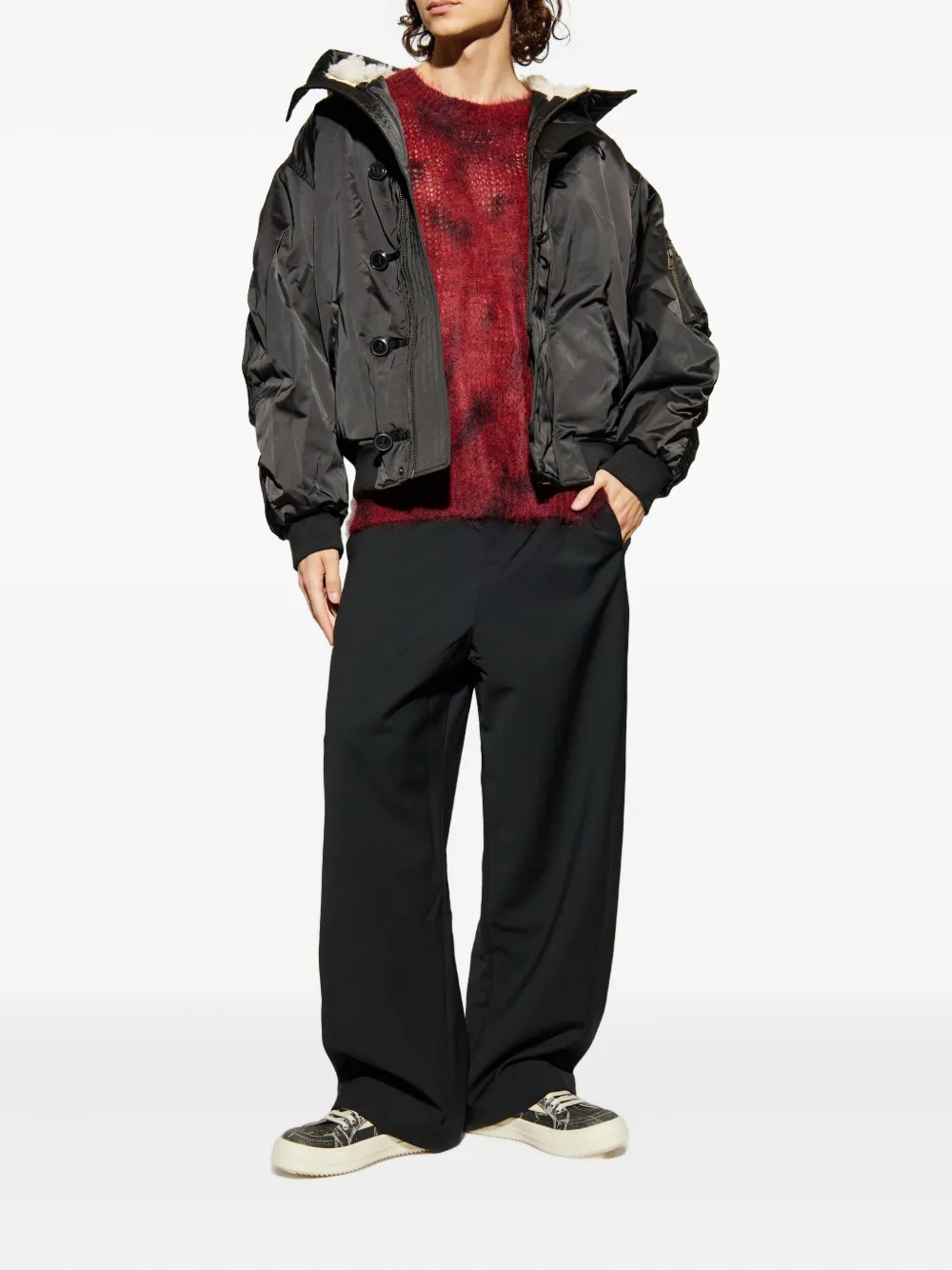MARANT Miller wool sweater - Rood