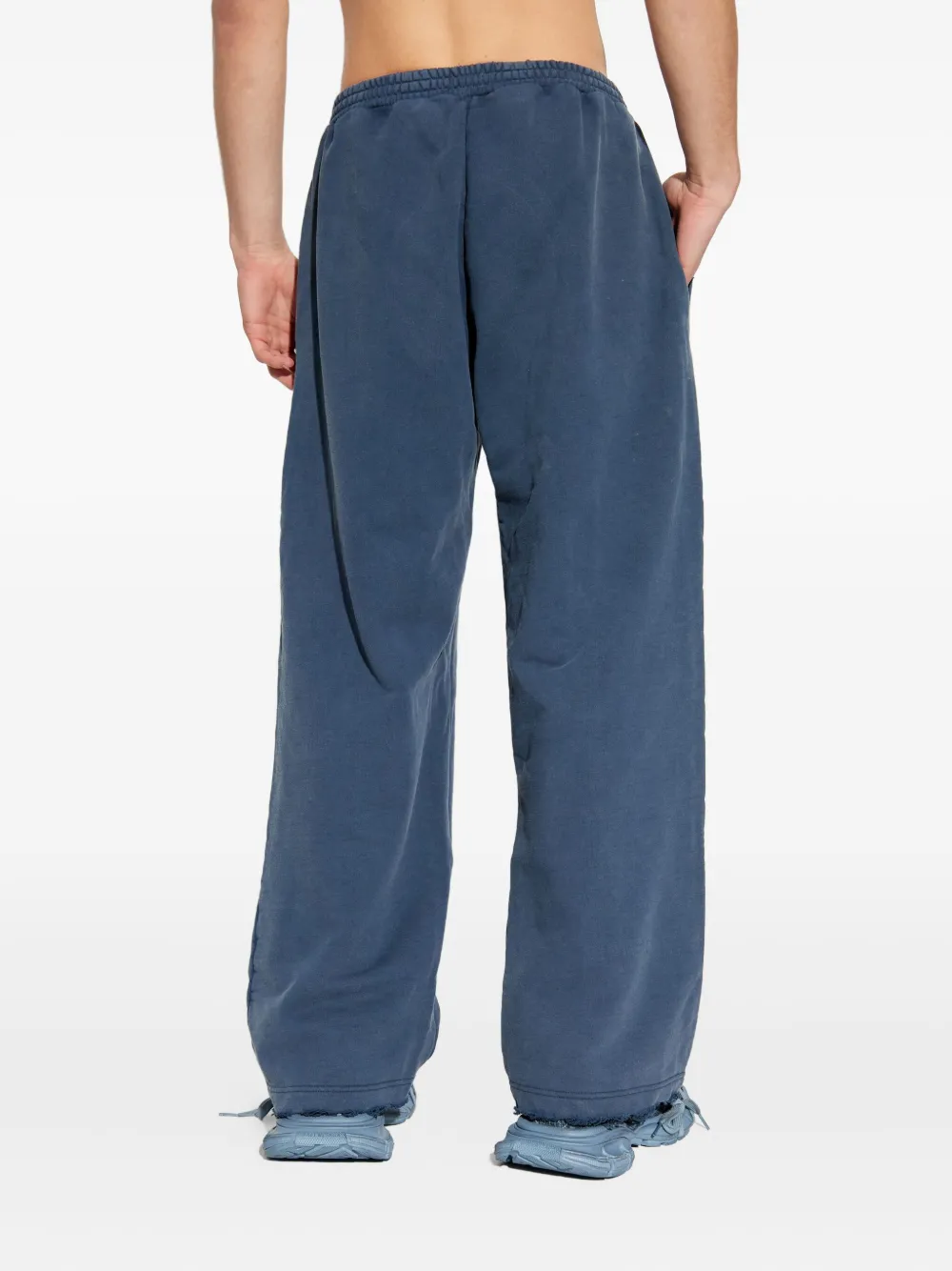 Balenciaga Trainingsbroek met Luxury-detail Blauw