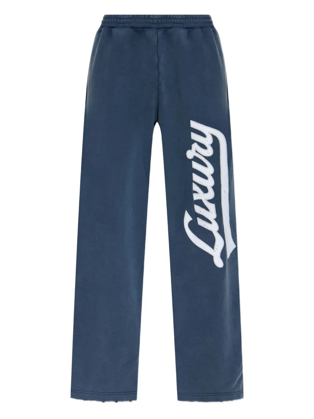 Balenciaga Luxury-detail Track Pants In Blue