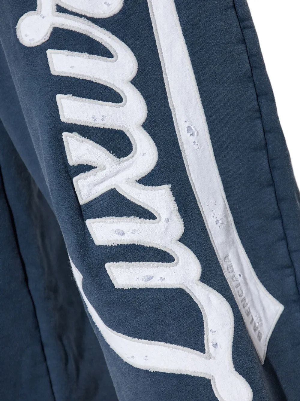 Balenciaga Trainingsbroek met Luxury-detail Blauw