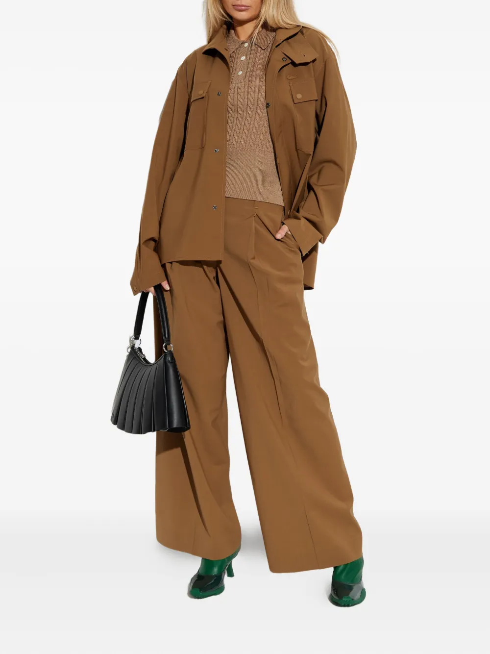 Lacoste pleated trousers | Wide-Leg Pants | Image 2