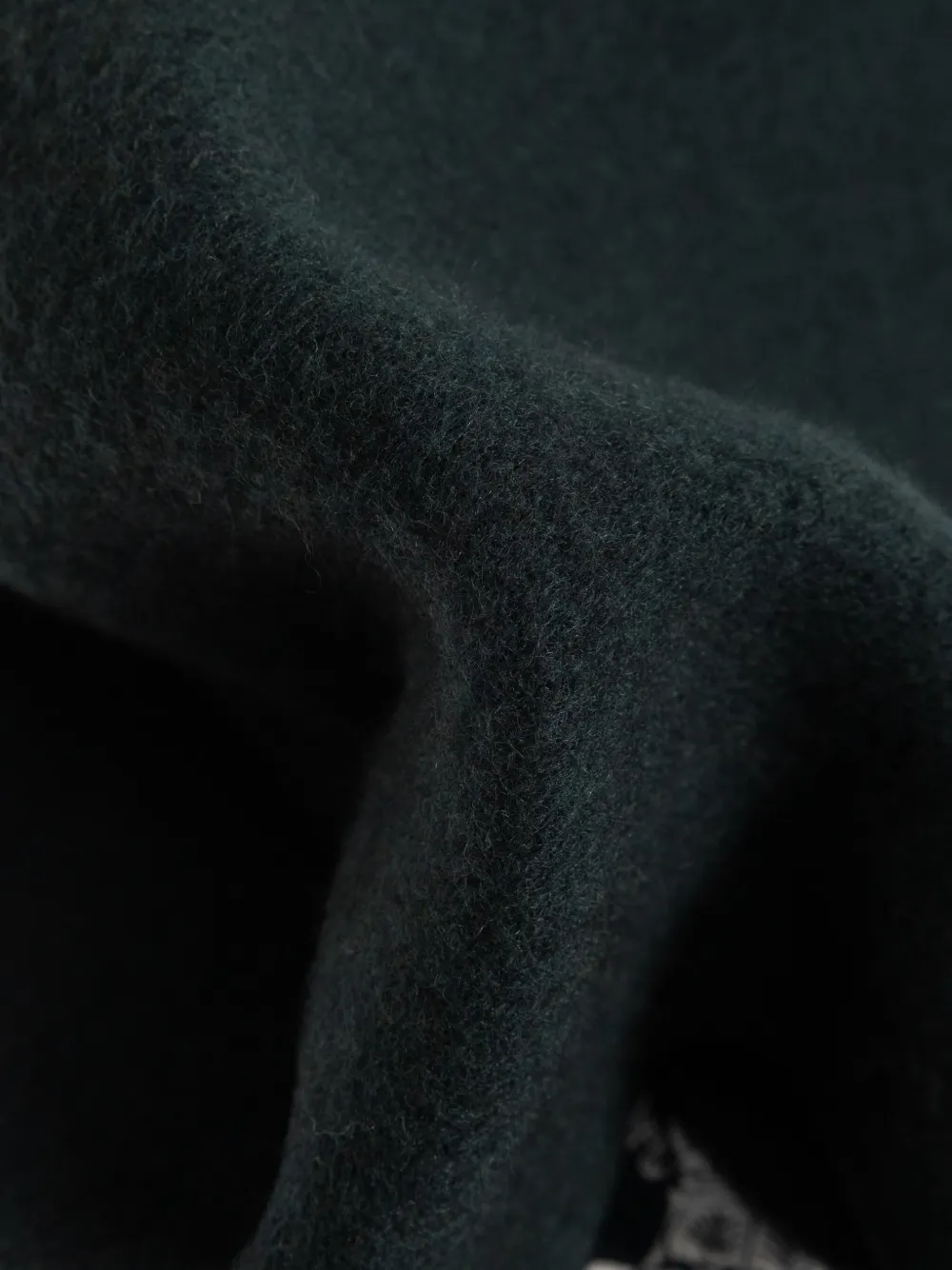 Burberry Sjaal met franje en logo Groen