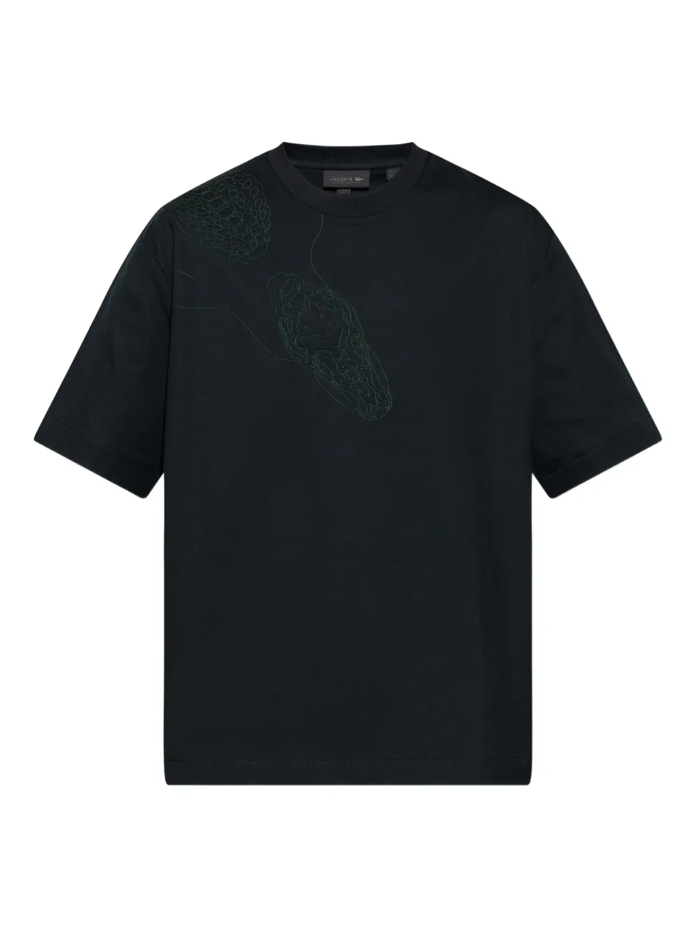 Lacoste embroidered-detail T-Shirt | Green | Image 1