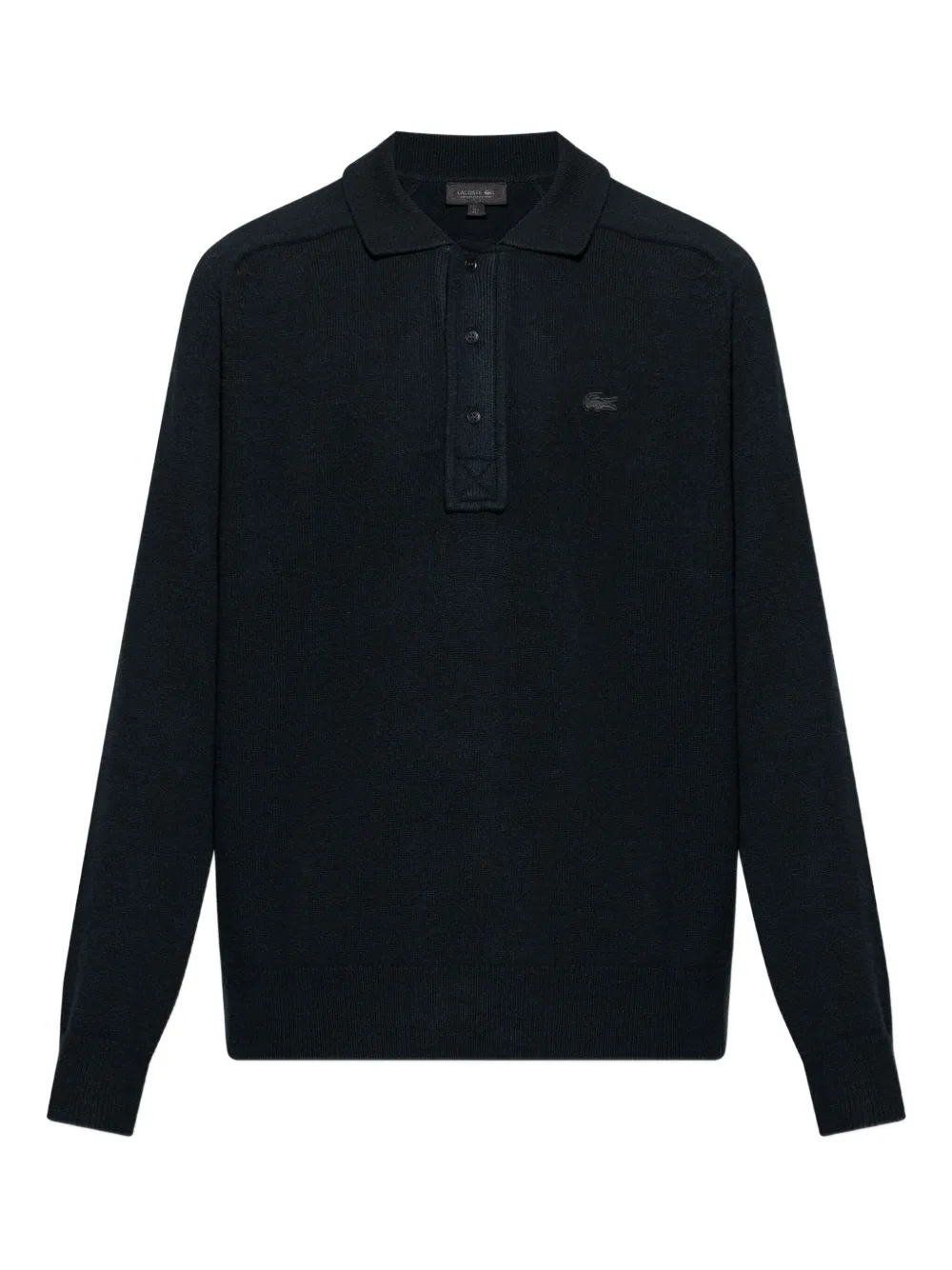 Lacoste buttoned polo shirt | Green | Image 1